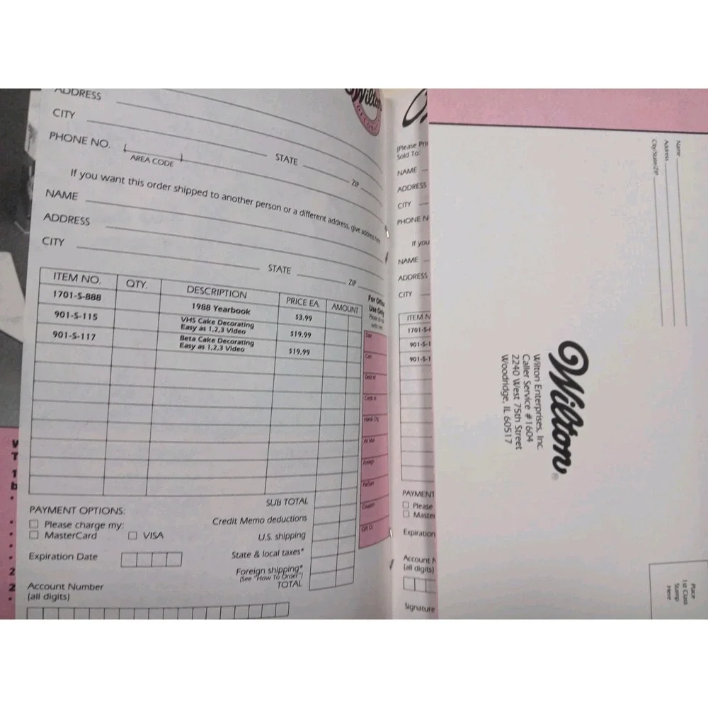 Two‎ Vintage 1980s WILTON Cake DECORATING Easy As  & Birthday Recipe Booklet!